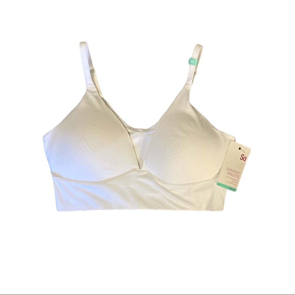 NWT white bralette